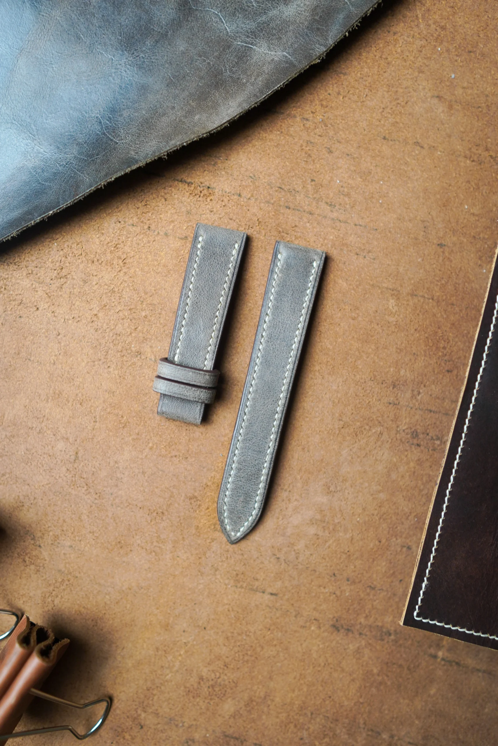 Calfskin straps