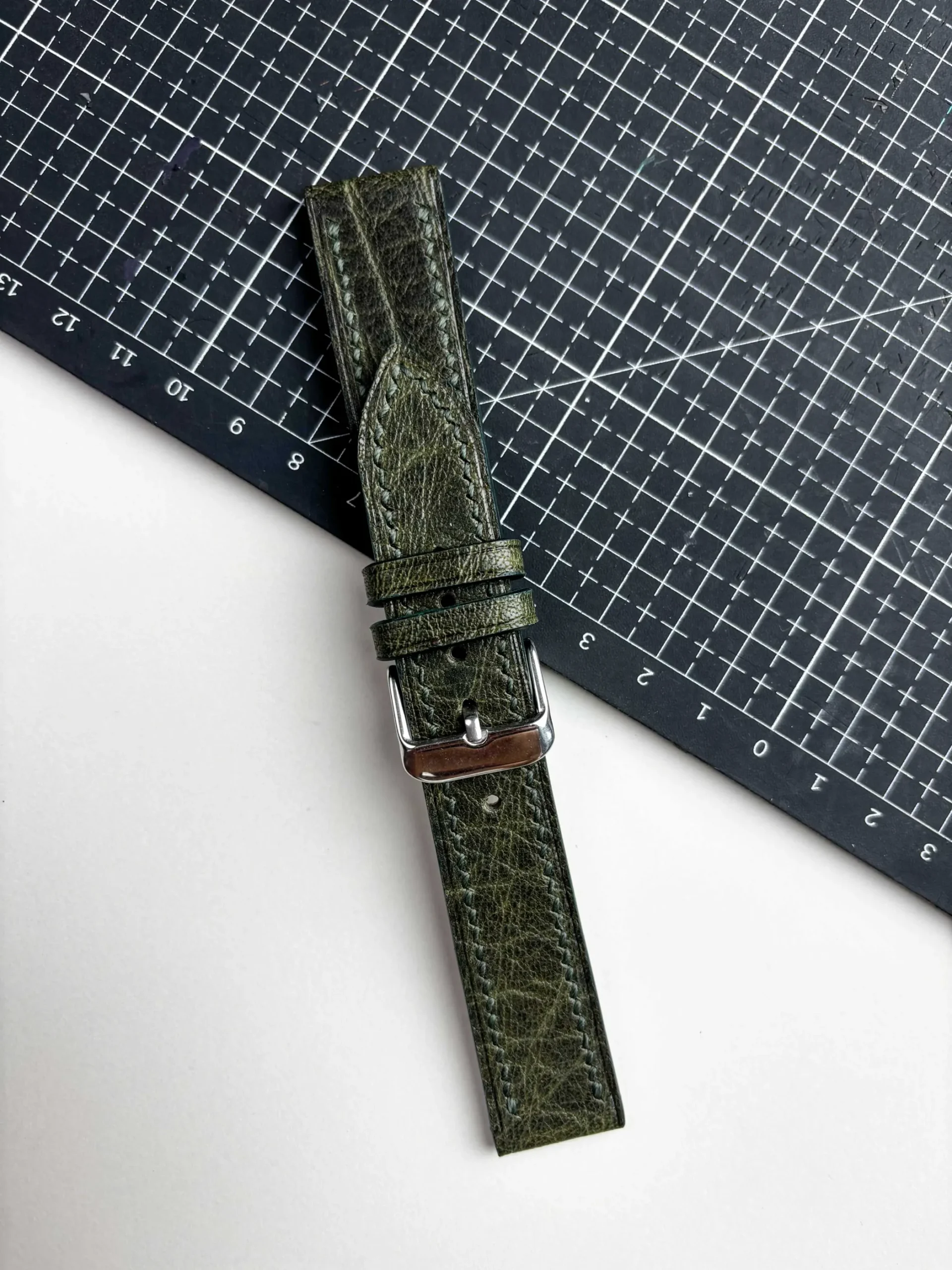 cassido green waxy leather watch strap top cassido green waxy leather watch strap top