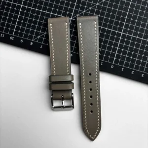indian nubuck leather watch strap by nakshara