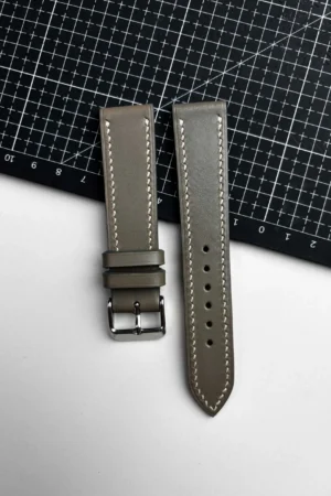 indian nubuck leather watch strap by nakshara