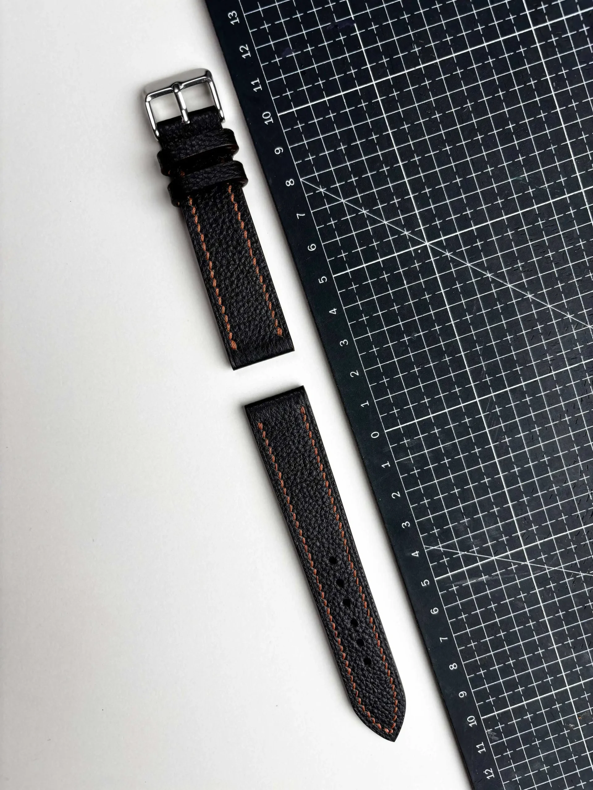 indian pebble grain leather watch strap by nakshara full indian pebble grain leather watch strap by nakshara full