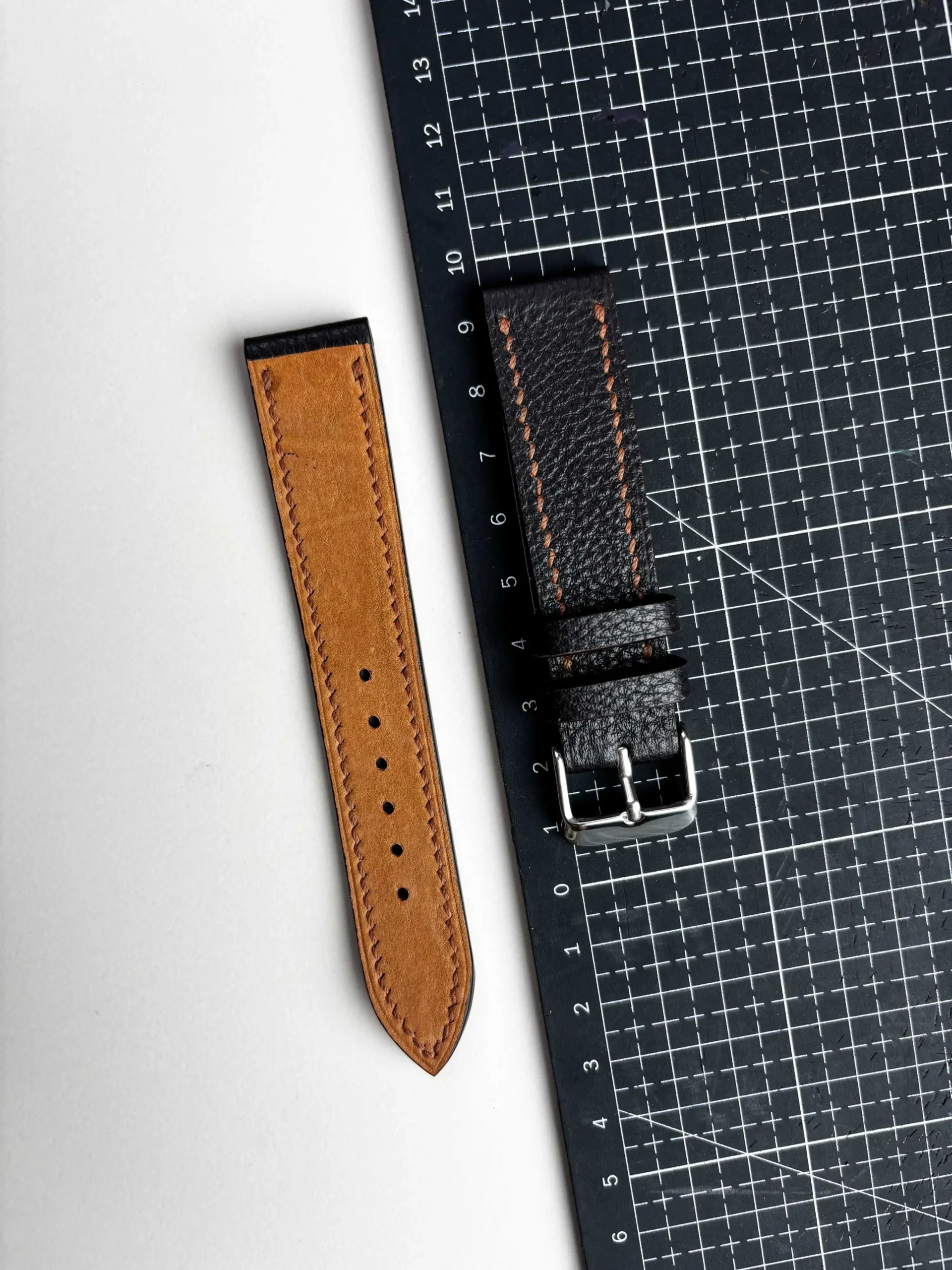 indian pebble grain leather watch strap by nakshara lining indian pebble grain leather watch strap by nakshara lining