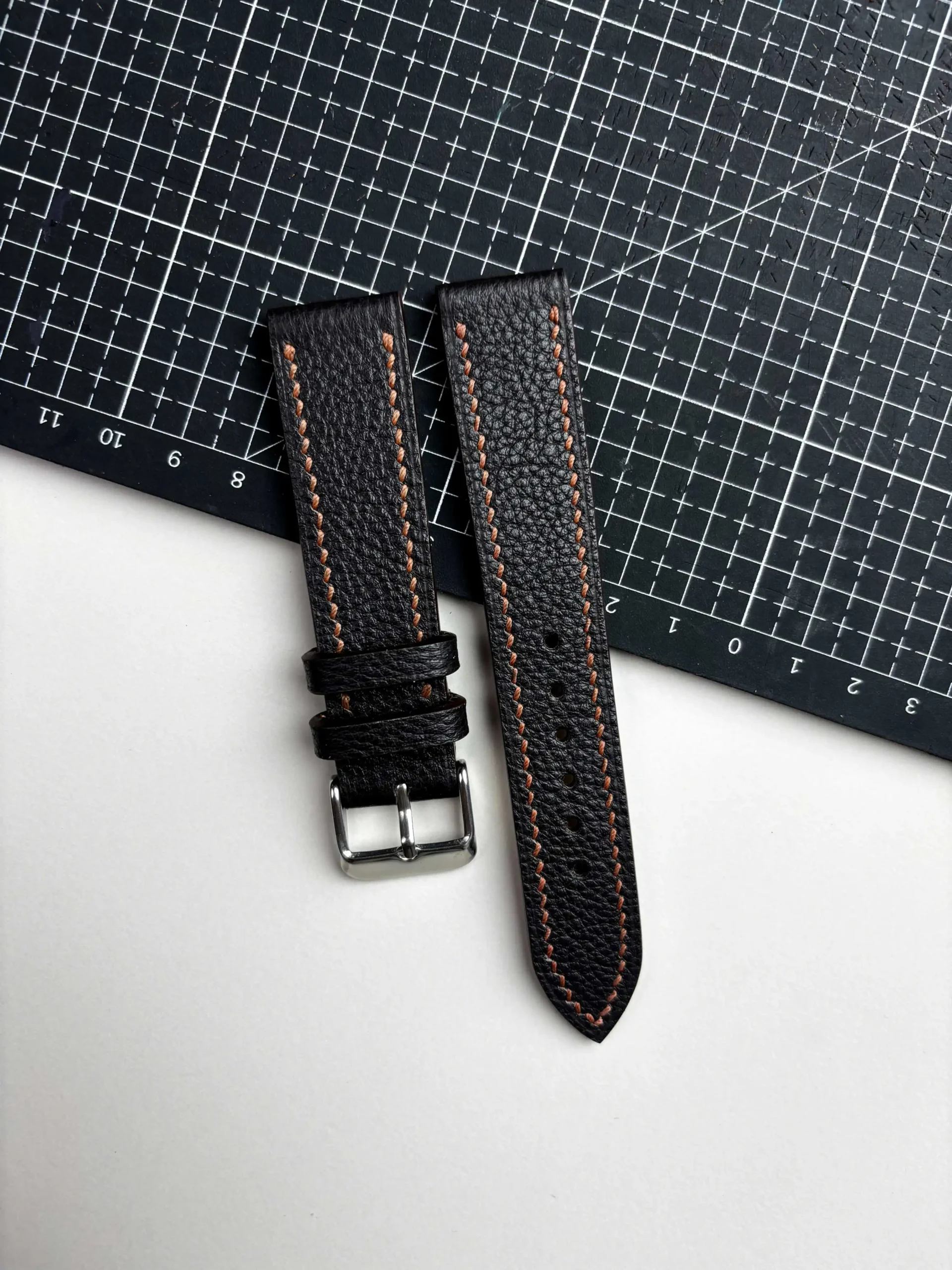 indian pebble grain leather watch strap by nakshara indian pebble grain leather watch strap by nakshara