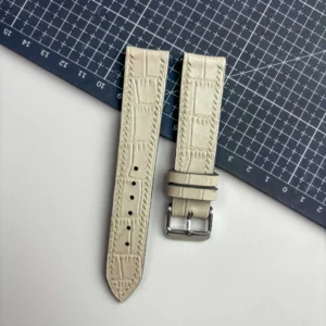 italian alligator embossed strap nakshara