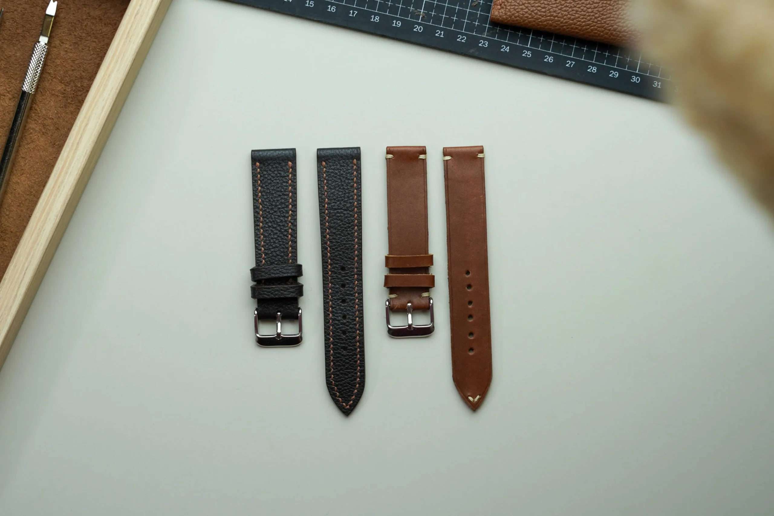 Nakshara Watch Strap Taper Fit Straight Fit Scaled