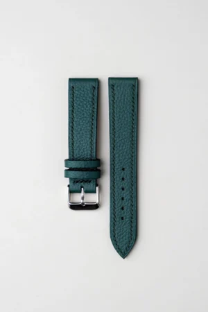 Home green pebble textured watch strap