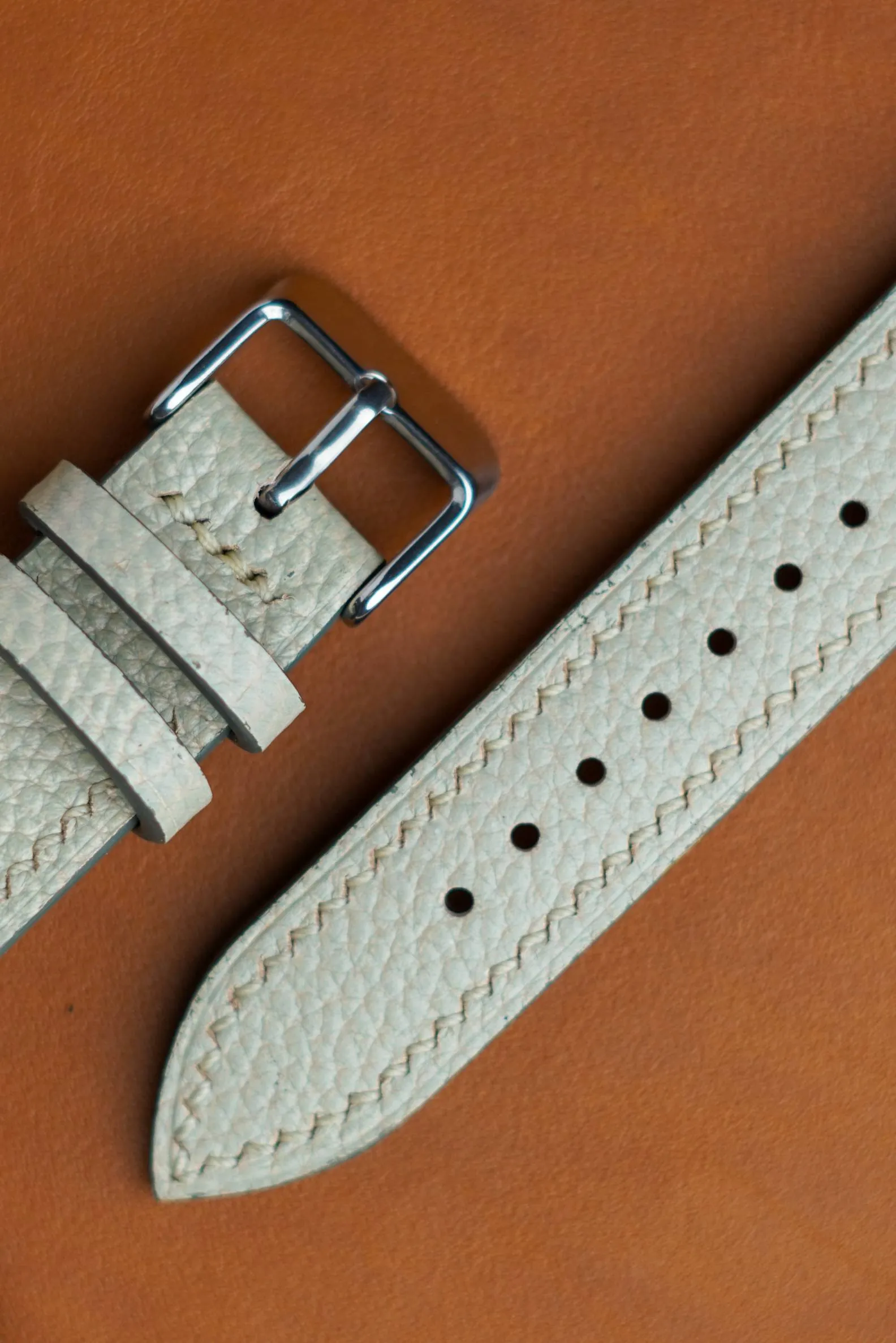 pearl textured watch strap detail pearl textured watch strap detail