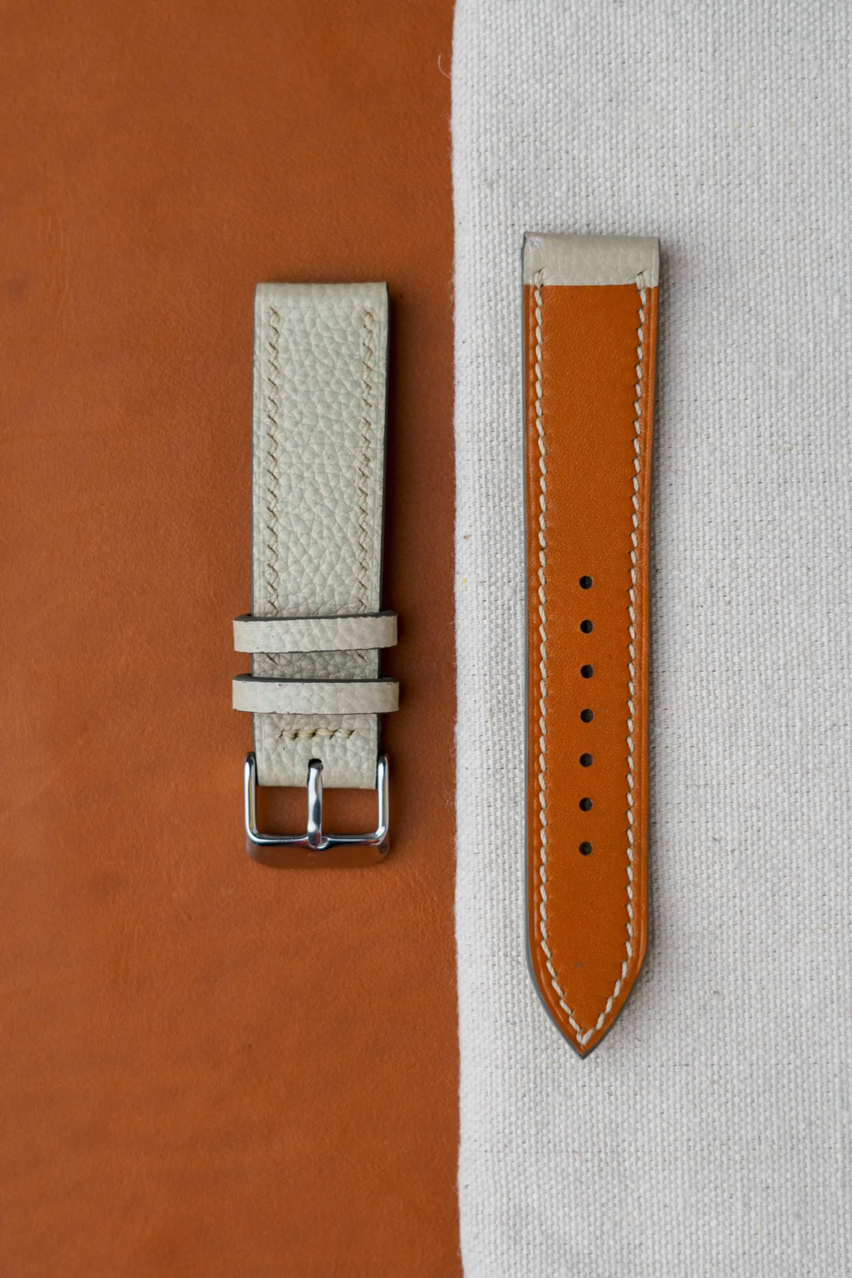 pearl textured watch strap nakshara terra lining pearl textured watch strap nakshara terra lining