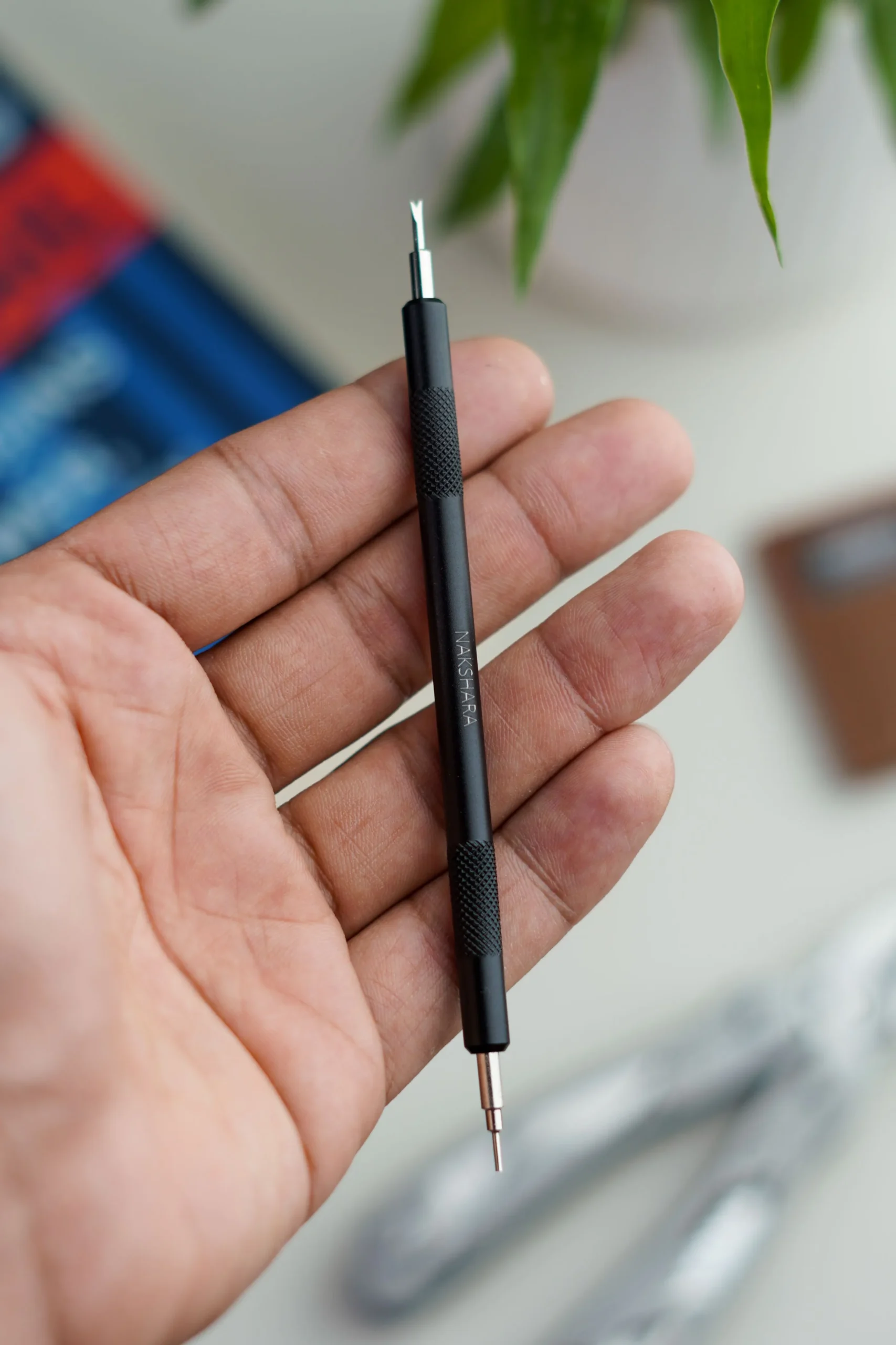 nakshara precision spring bar tool in use nakshara precision spring bar tool in use